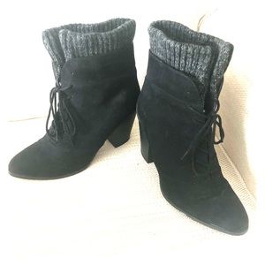 Black Suede Booties! 😎